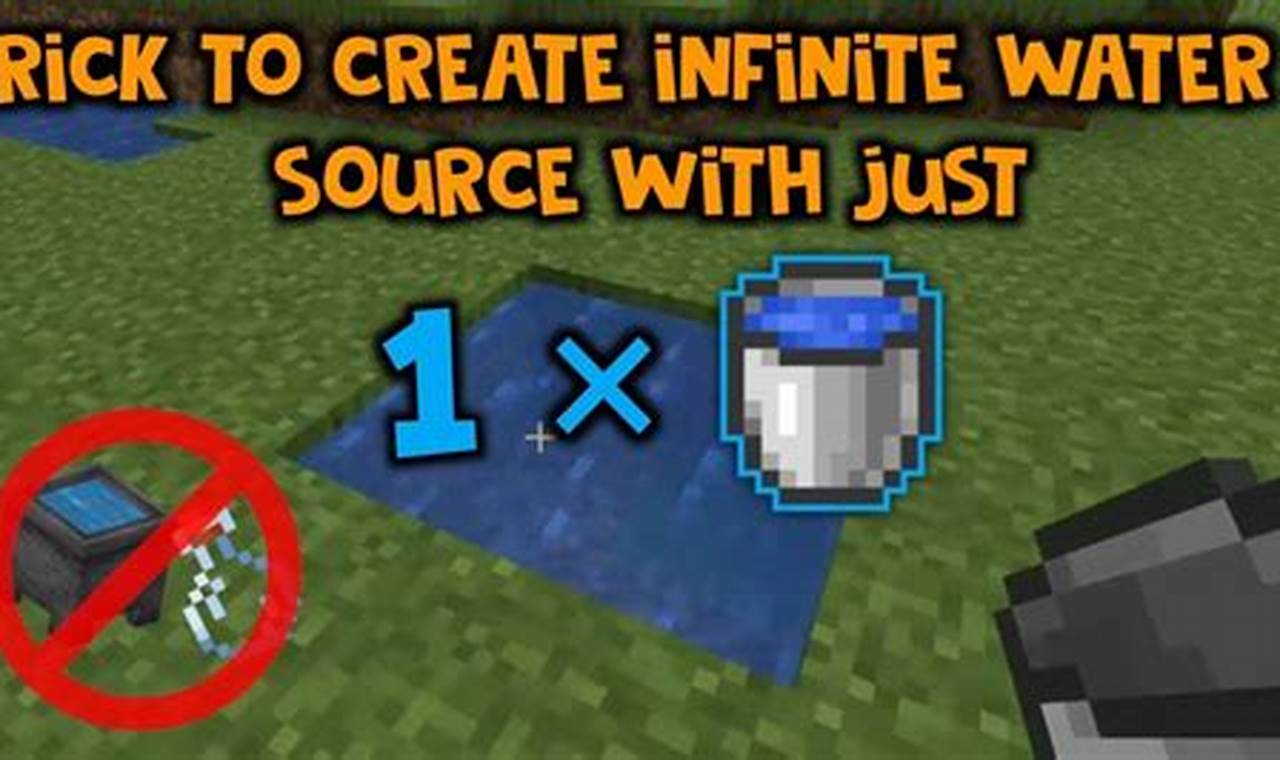 The Ultimate Guide: How to Craft an Infinite Water Source in Minecraft