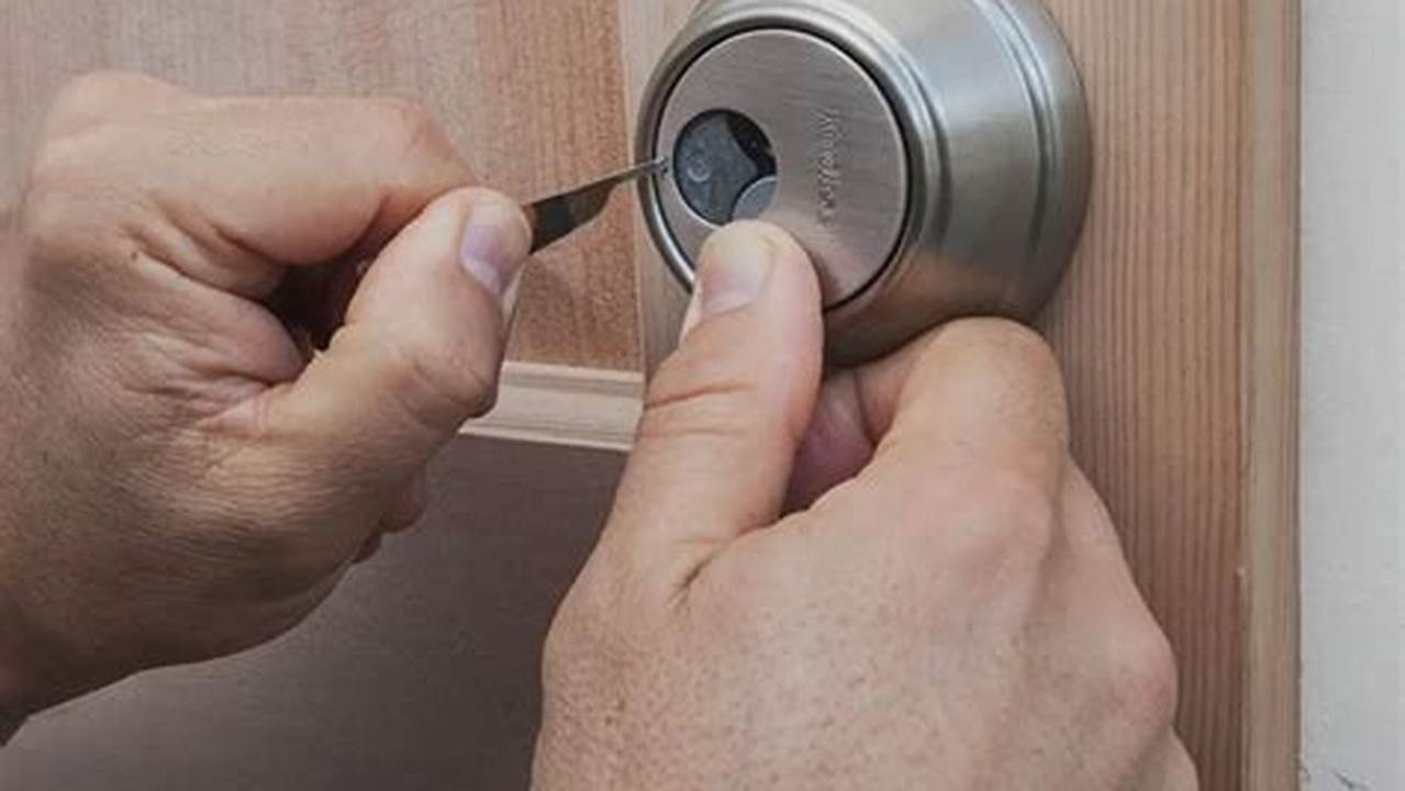 Kwikset Lock How To Lock The Door