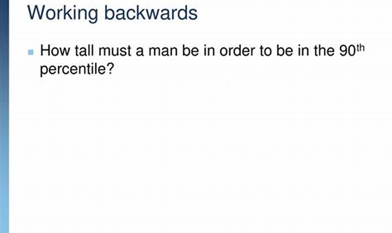 How To Work Backwards Ap Stats Percentile In 2023 - Guide