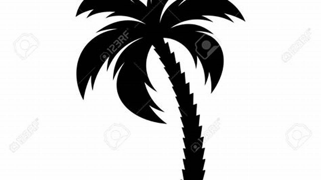 Easy Guide: How to Draw a Black Bendy Palm Tree