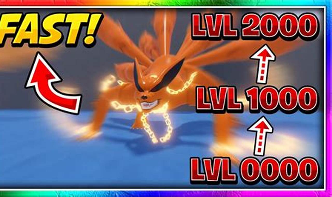 How to Level Up Ten Tails Quickly in Shindo Life