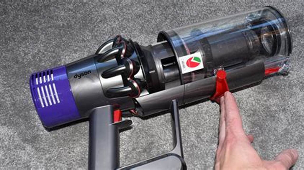 The Ultimate Guide to Emptying Your Dyson V10 Vacuum Cleaner Hassle-Free
