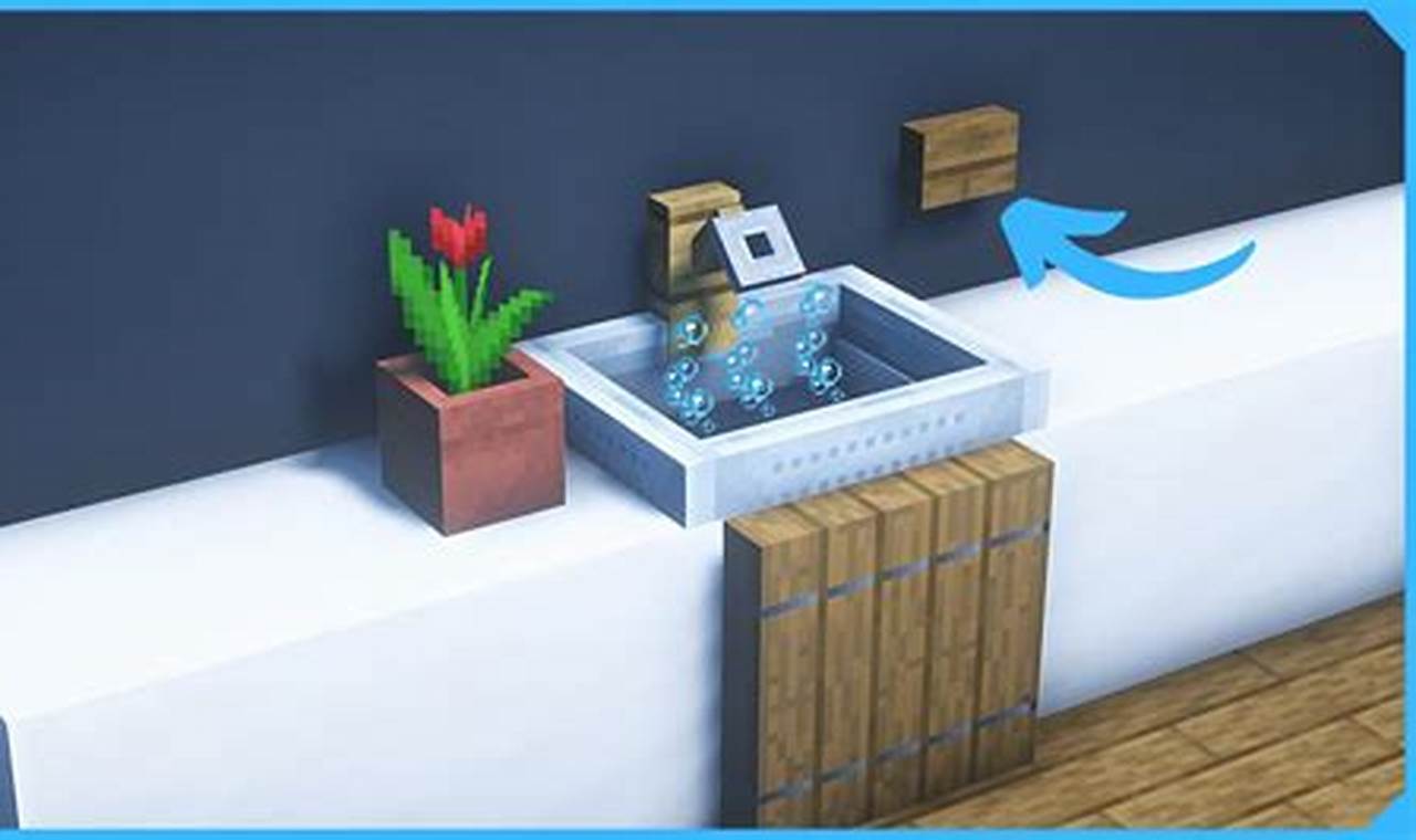 How to Craft and Install a Sink in Minecraft: A Comprehensive Guide