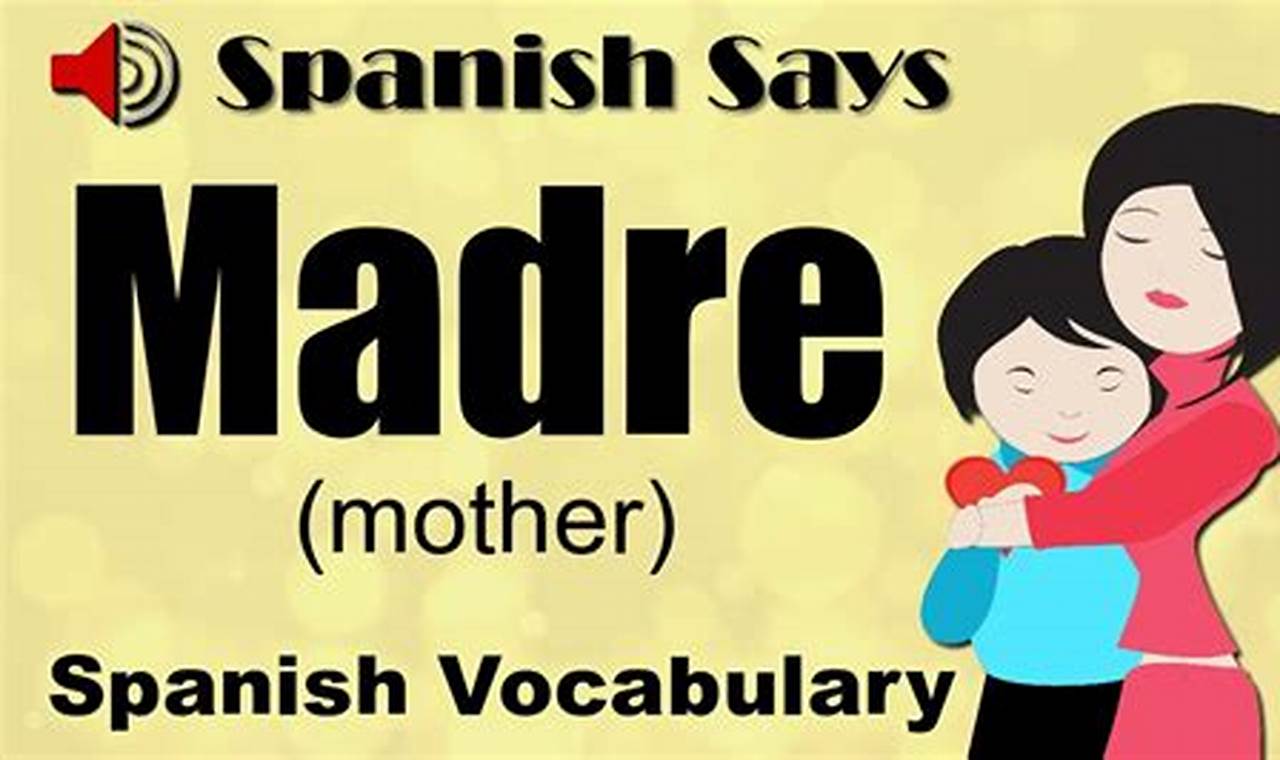Learn to Say "Mom" in Spanish: A Comprehensive Guide