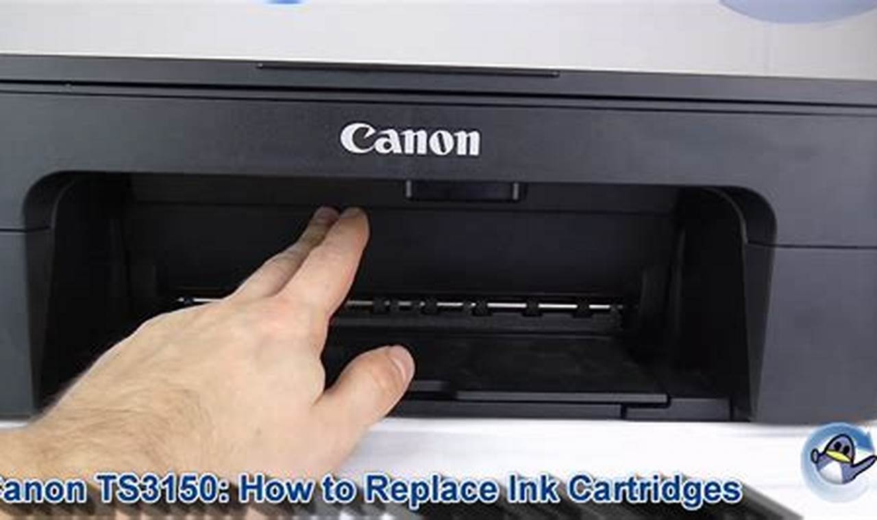 How To: Replace Ink Cartridge In Canon Pixma Printer