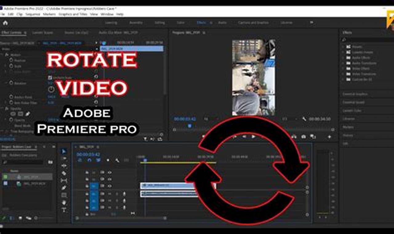 Ultimate Guide to Rotating Videos Effortlessly in Premiere Pro