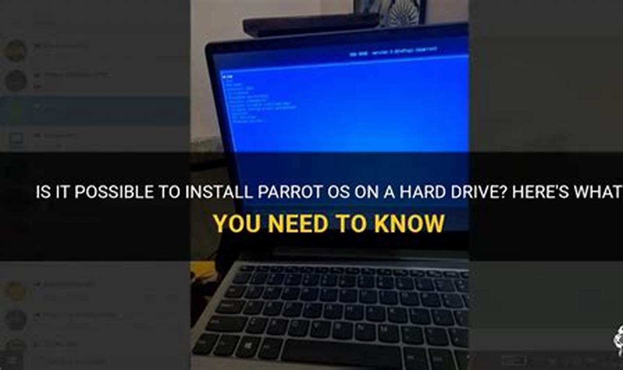Definitive Guide: Installing Parrot OS on an External Hard Drive