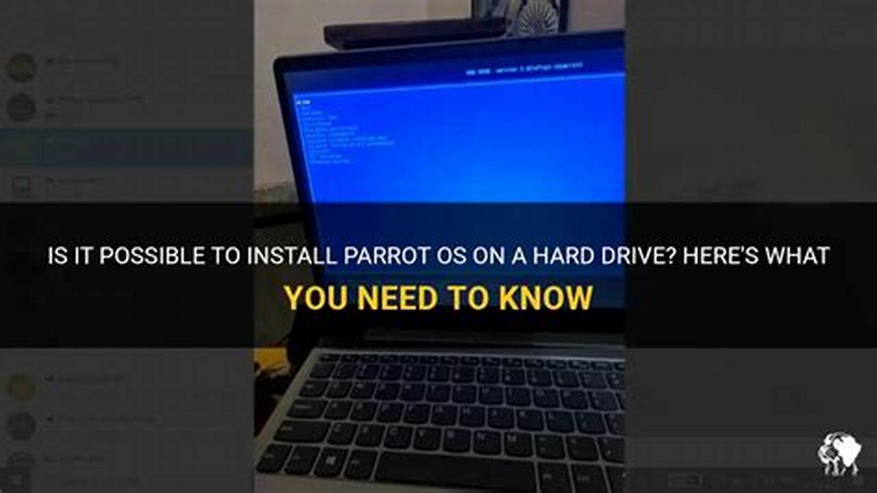 Definitive Guide: Installing Parrot OS on an External Hard Drive