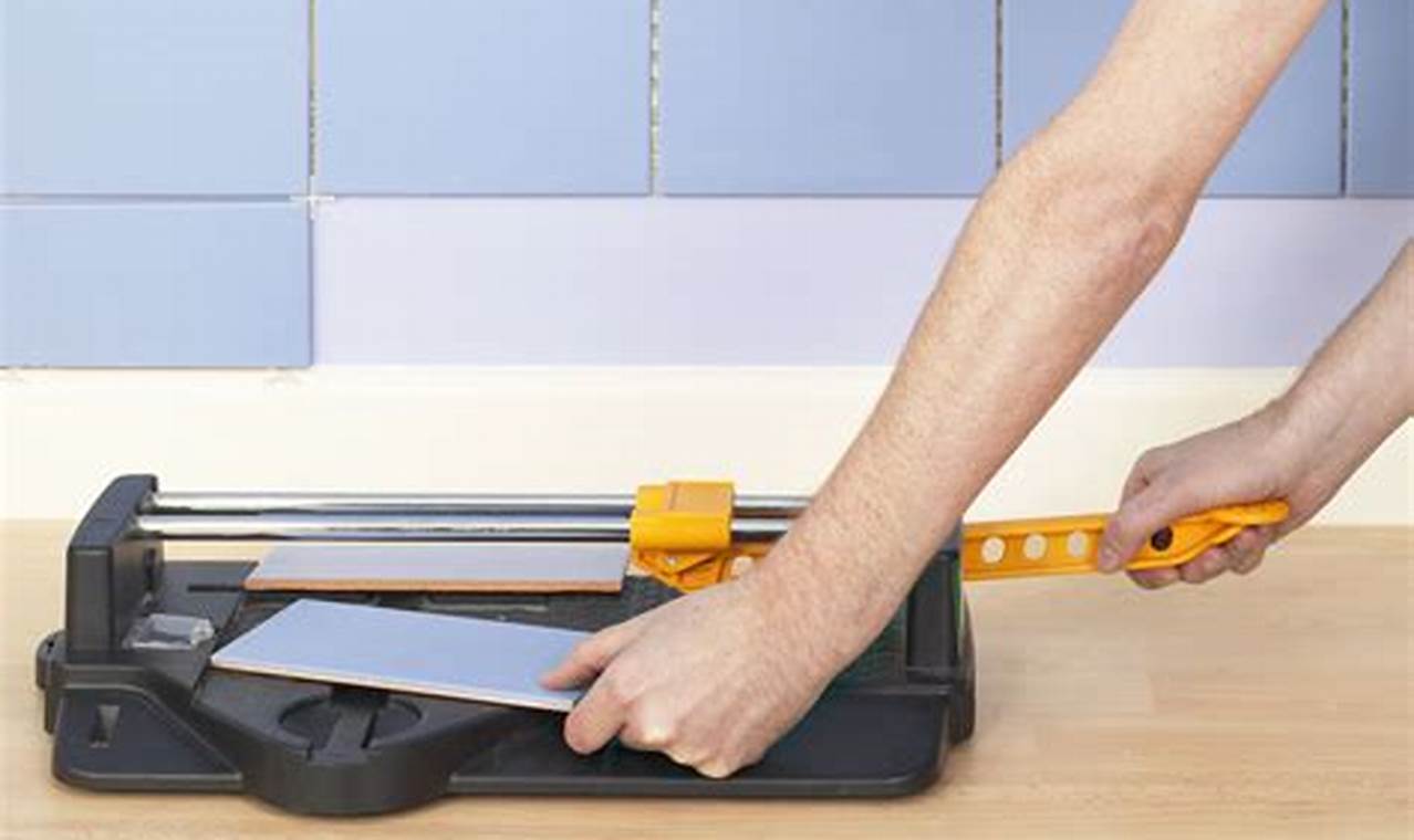 The Ultimate Guide to Using a Tile Cutter: A Comprehensive How-To