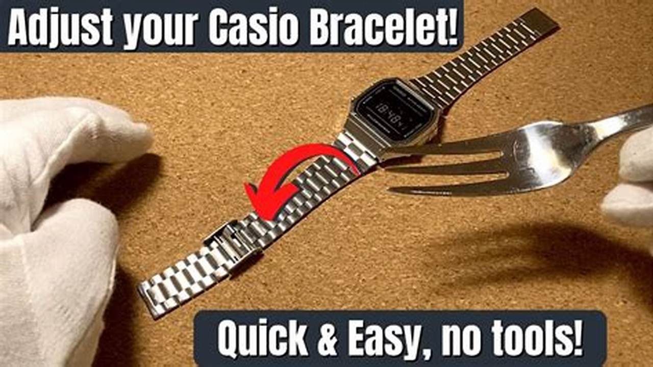 How To Resize A Casio Watch Band: The Ultimate Guide