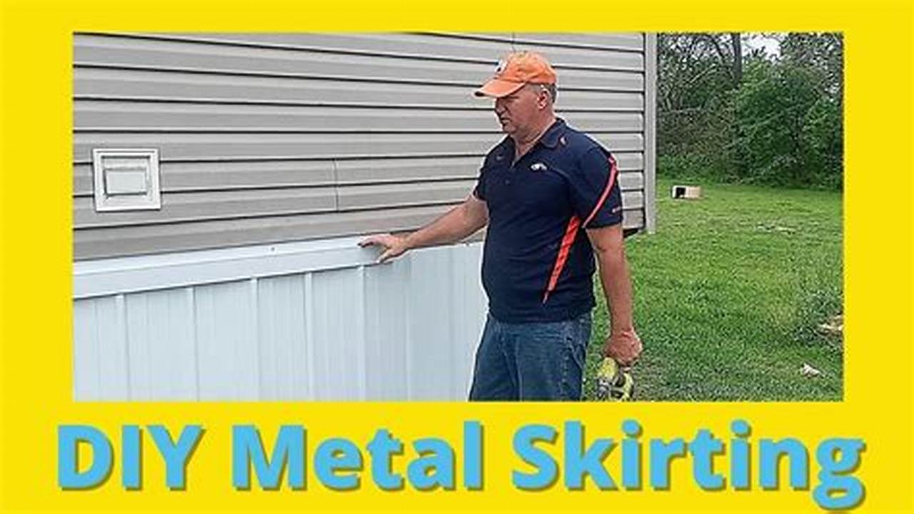 How to Seamlessly Integrate Vents into Metal Skirting: A Step-by-Step Guide