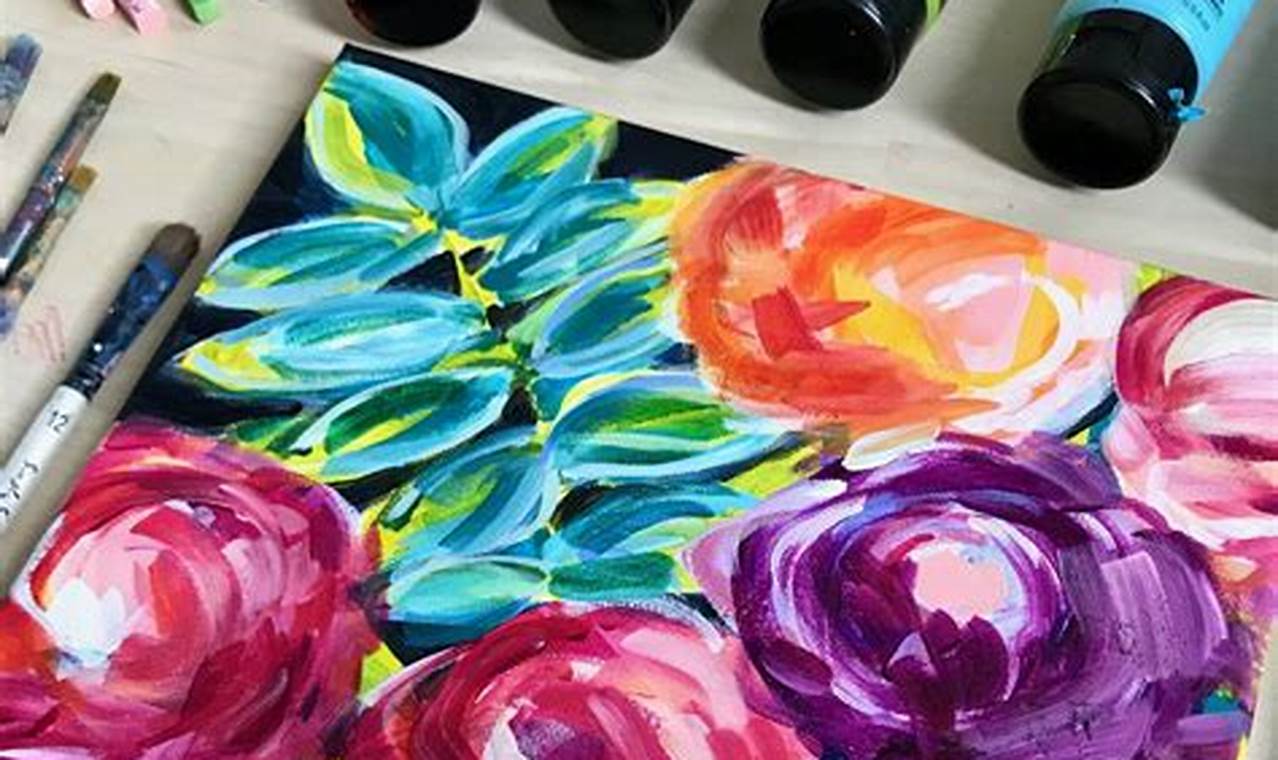Unlock Your Artistic Potential: Learn to Paint Vibrant Flowers in Acrylic