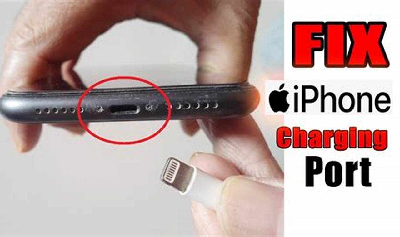 How to Fix an iPhone Charger Port: A Comprehensive Guide