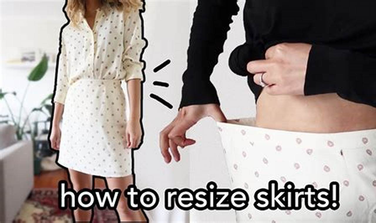 How To Tailor: 3 Ways To Make A Long Skirt Waist Smaller For The Perfect Fit