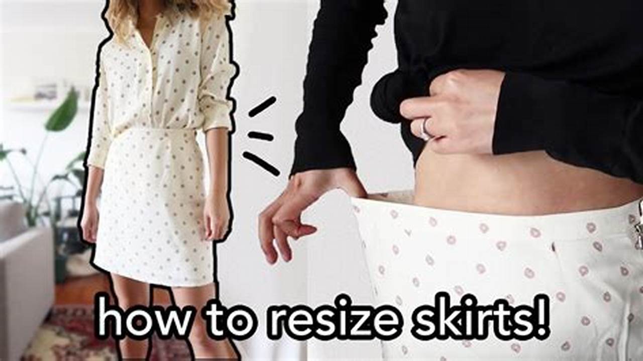 How To Tailor: 3 Ways To Make A Long Skirt Waist Smaller For The Perfect Fit