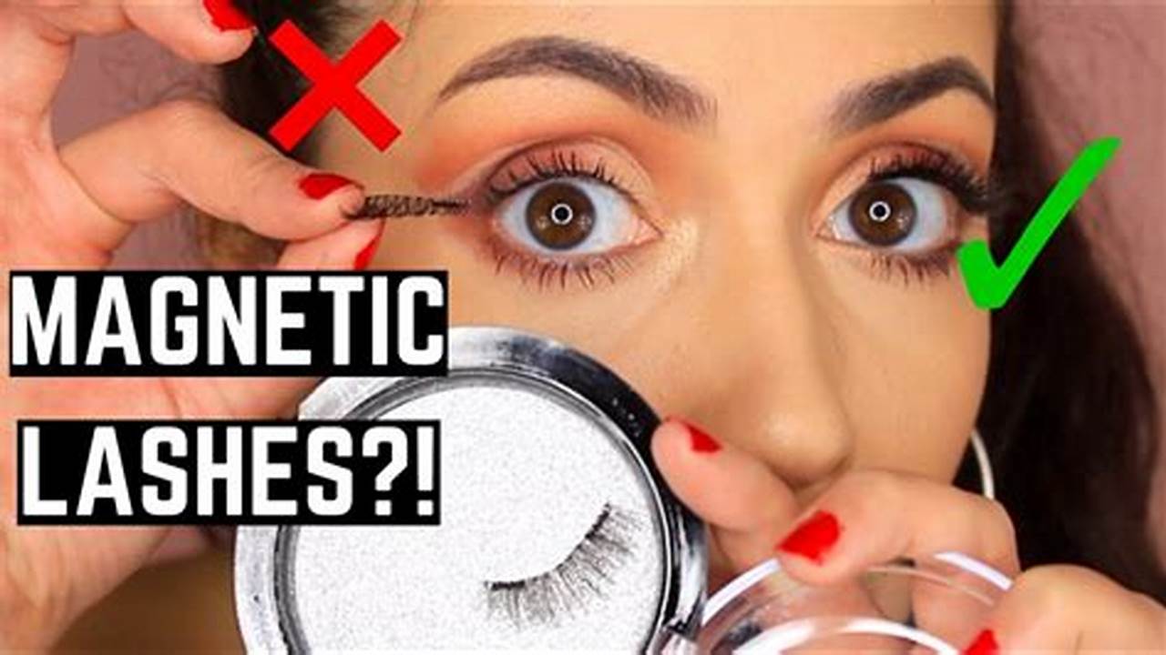 Easy Guide: Applying Magnetic Lashes Like a Pro