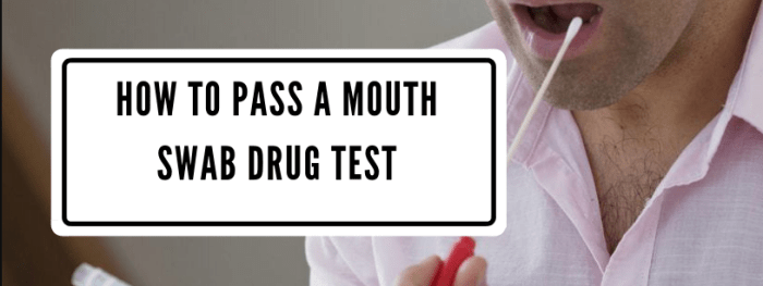 How to pass mouth swab drug test for meth
