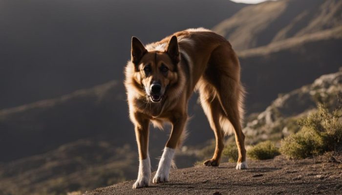 How to strengthen old dog's hind legs