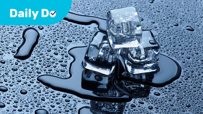 How long does it take ice to melt