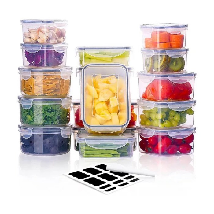 Food grade container with lid
