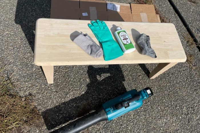 How to apply tung oil