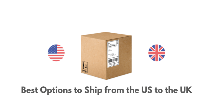 How much to ship a racquet from uk to usa