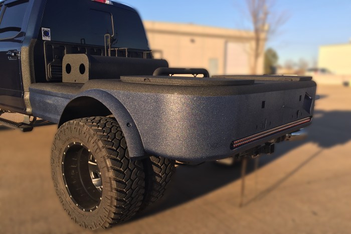 How to smooth surface of the spray in bed liner