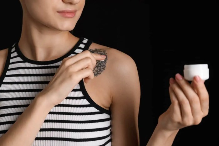 How long to use a&d ointment on tattoo