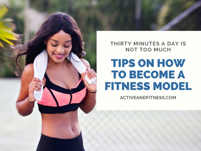 How to become a fitness model