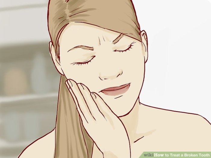 Tooth broken happens breaks