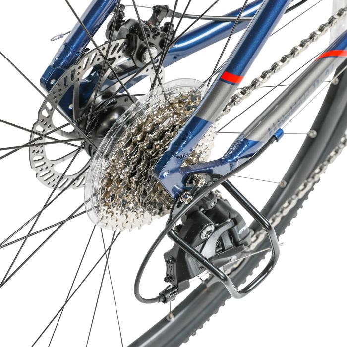 How to brake on riverside 500 hybrid bike 700c