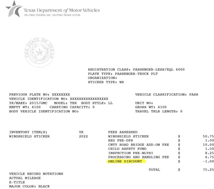 Do you need insurance to register a car in texas