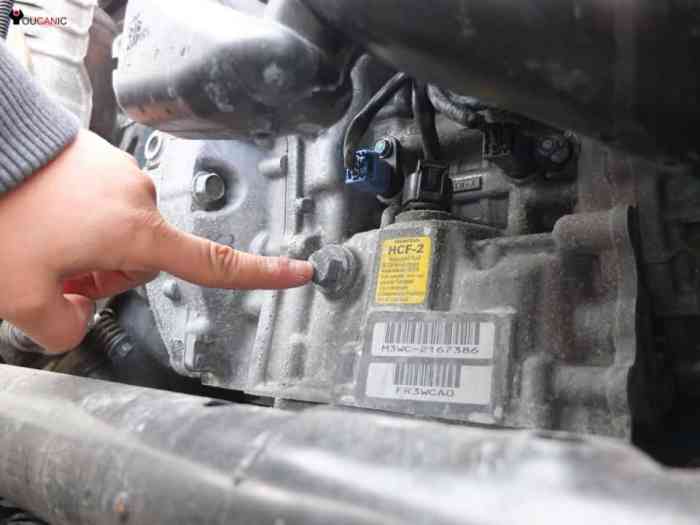 How to cvt fluid civic 23006 hybrid