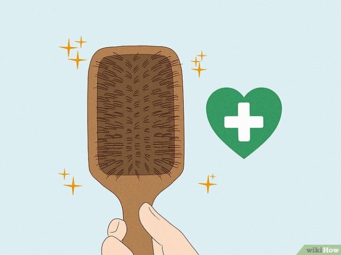 How to clean a boars hair brush