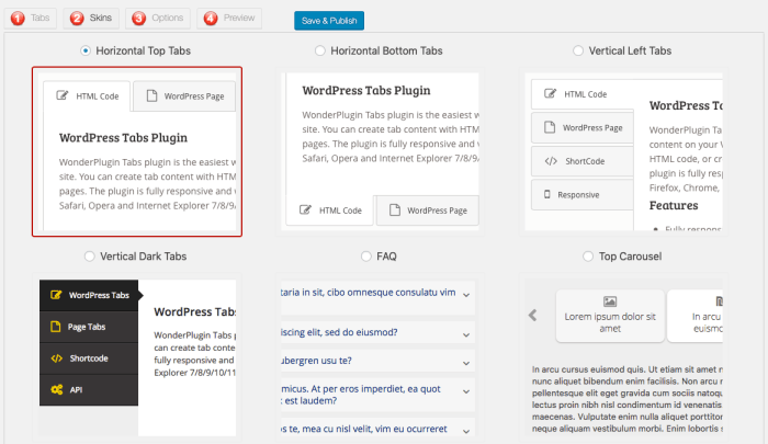 How to change the product page tabs titles in wordpress