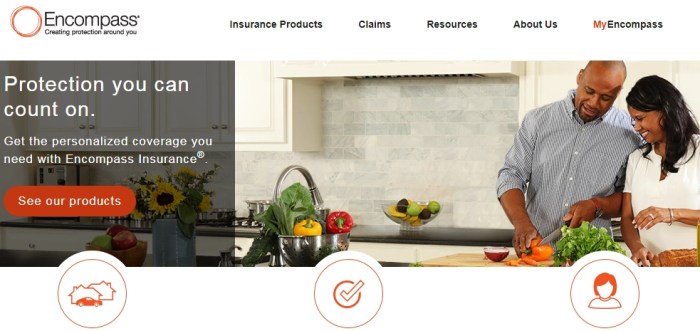 Encompass car insurance phone number